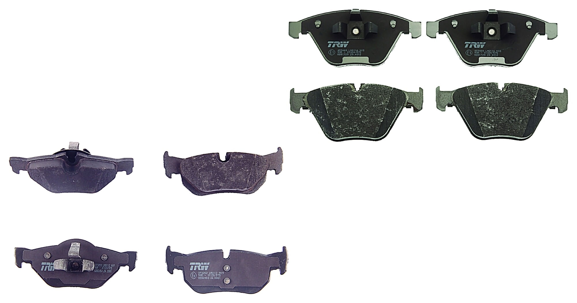 Kit De Balatas Bajos Metales Delanteras Y Traseras