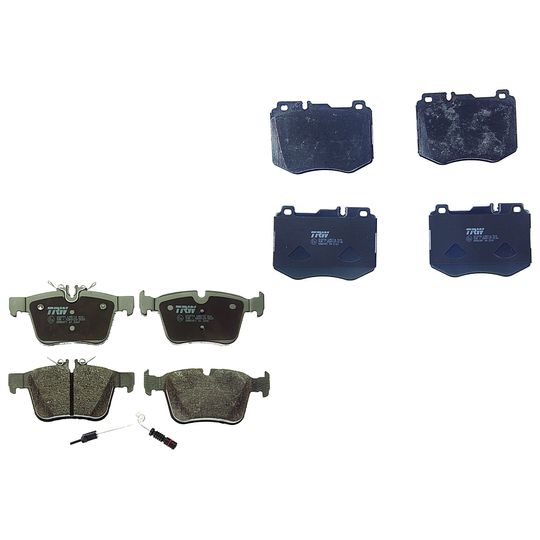 trw-kit-de-balatas-bajos-metales-delanteras-y-traseras-mercedes-benz-serie-c-2015-c400-0