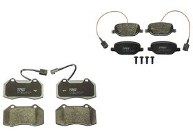 Kit De Balatas Bajos Metales Delanteras Y Traseras
