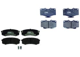 Kit De Balatas Bajos Metales Delanteras Y Traseras