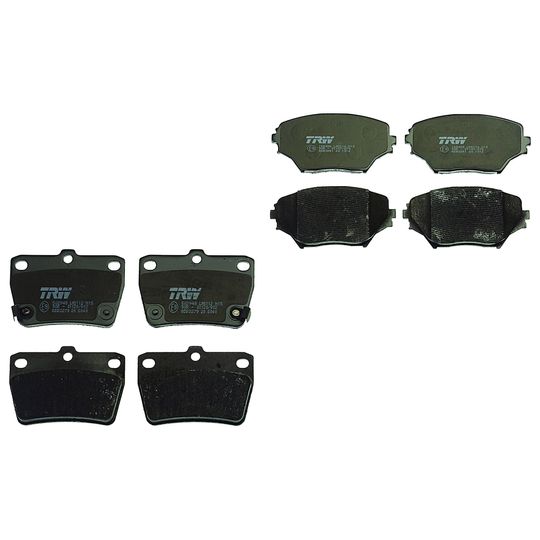 trw-kit-de-balatas-bajos-metales-delanteras-y-traseras-toyota-rav4-2004-2005-rav4-0