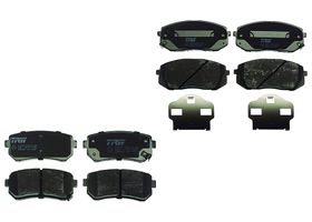 Kit De Balatas Bajos Metales Delanteras Y Traseras