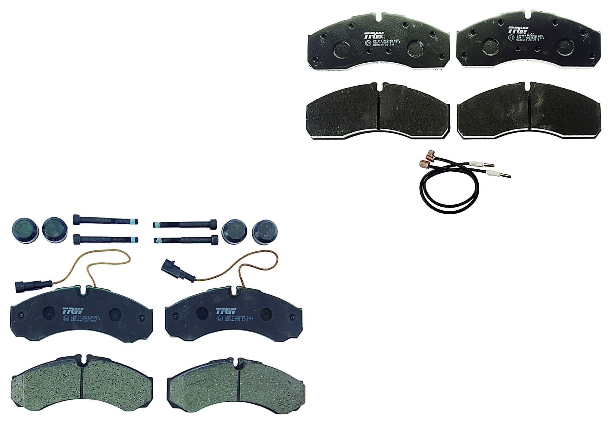 Kit De Balatas Bajos Metales Delanteras Y Traseras