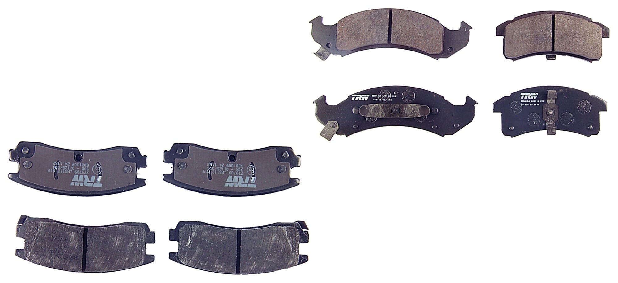 Kit De Balatas Bajos Metales Delanteras Y Traseras