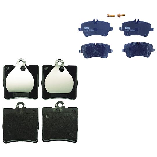 trw-kit-de-balatas-bajos-metales-delanteras-y-traseras-mercedes-benz-serie-c-2001-2005-c240-0