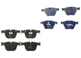 Kit De Balatas Bajos Metales Delanteras Y Traseras