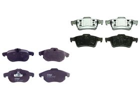 Kit De Balatas Bajos Metales Delanteras Y Traseras