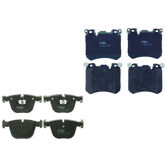 trw-kit-de-balatas-bajos-metales-delanteras-y-traseras-bmw-x5-2010-2013-x5-0