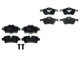 Kit De Balatas Bajos Metales Delanteras Y Traseras