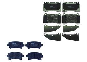Kit De Balatas Bajos Metales Delanteras Y Traseras