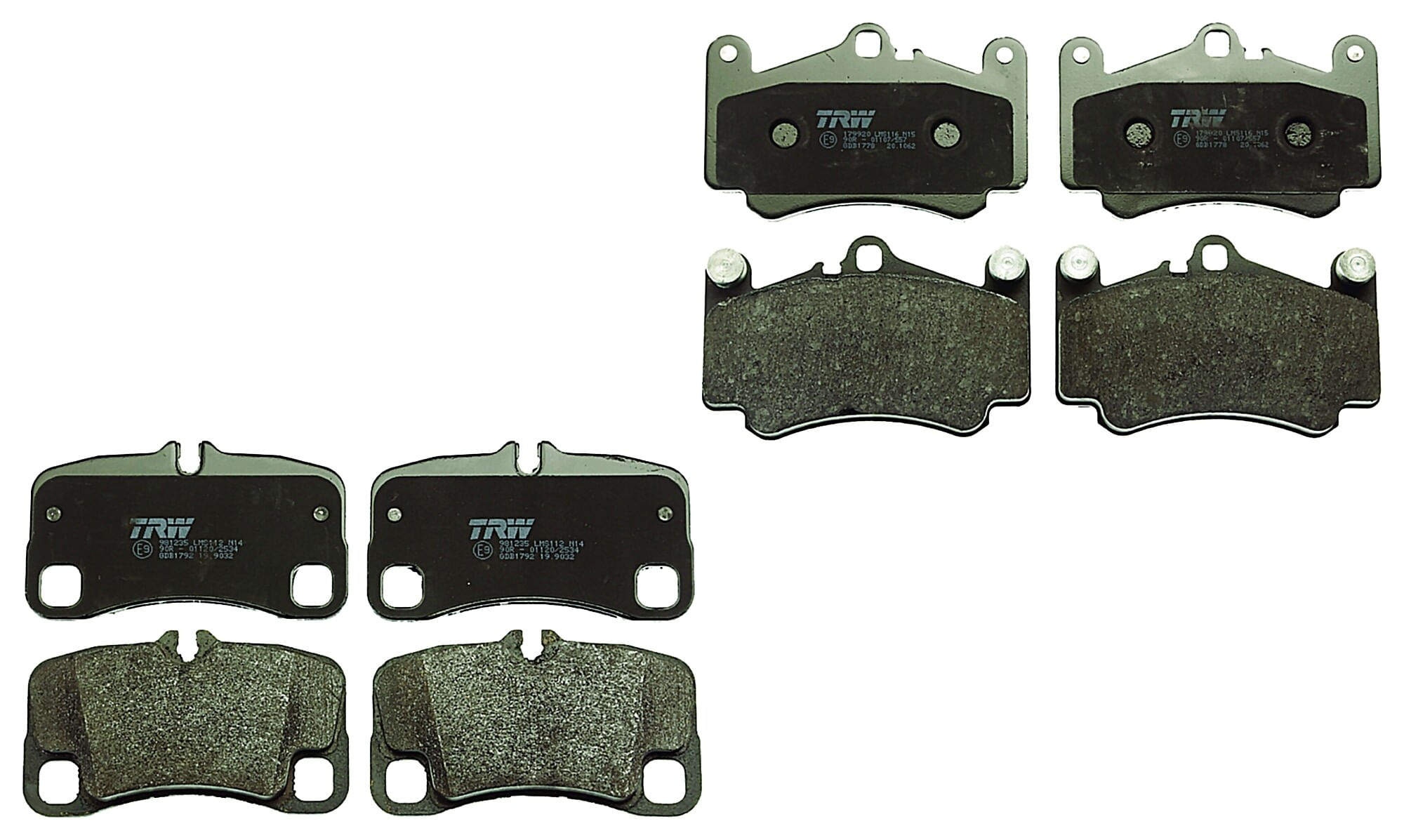 Kit De Balatas Bajos Metales Delanteras Y Traseras