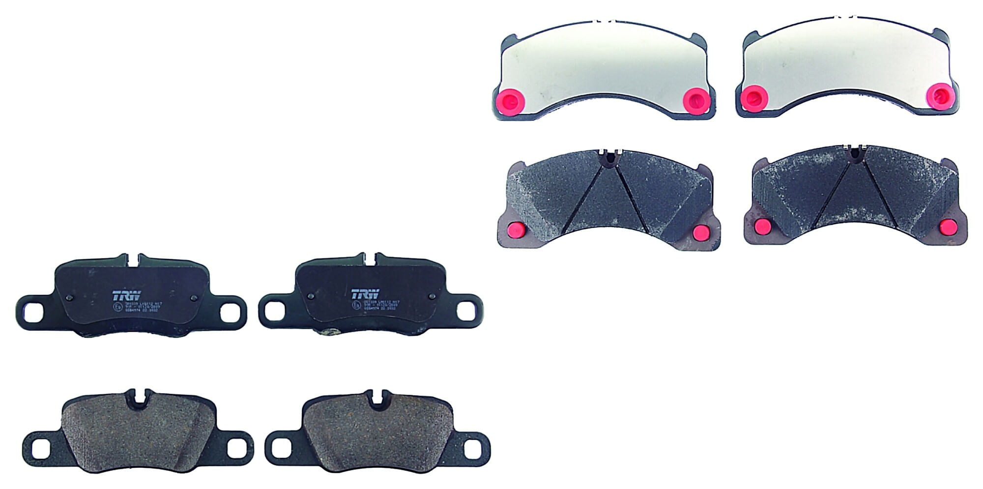 Kit De Balatas Bajos Metales Delanteras Y Traseras