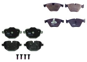 Kit De Balatas Bajos Metales Delanteras Y Traseras