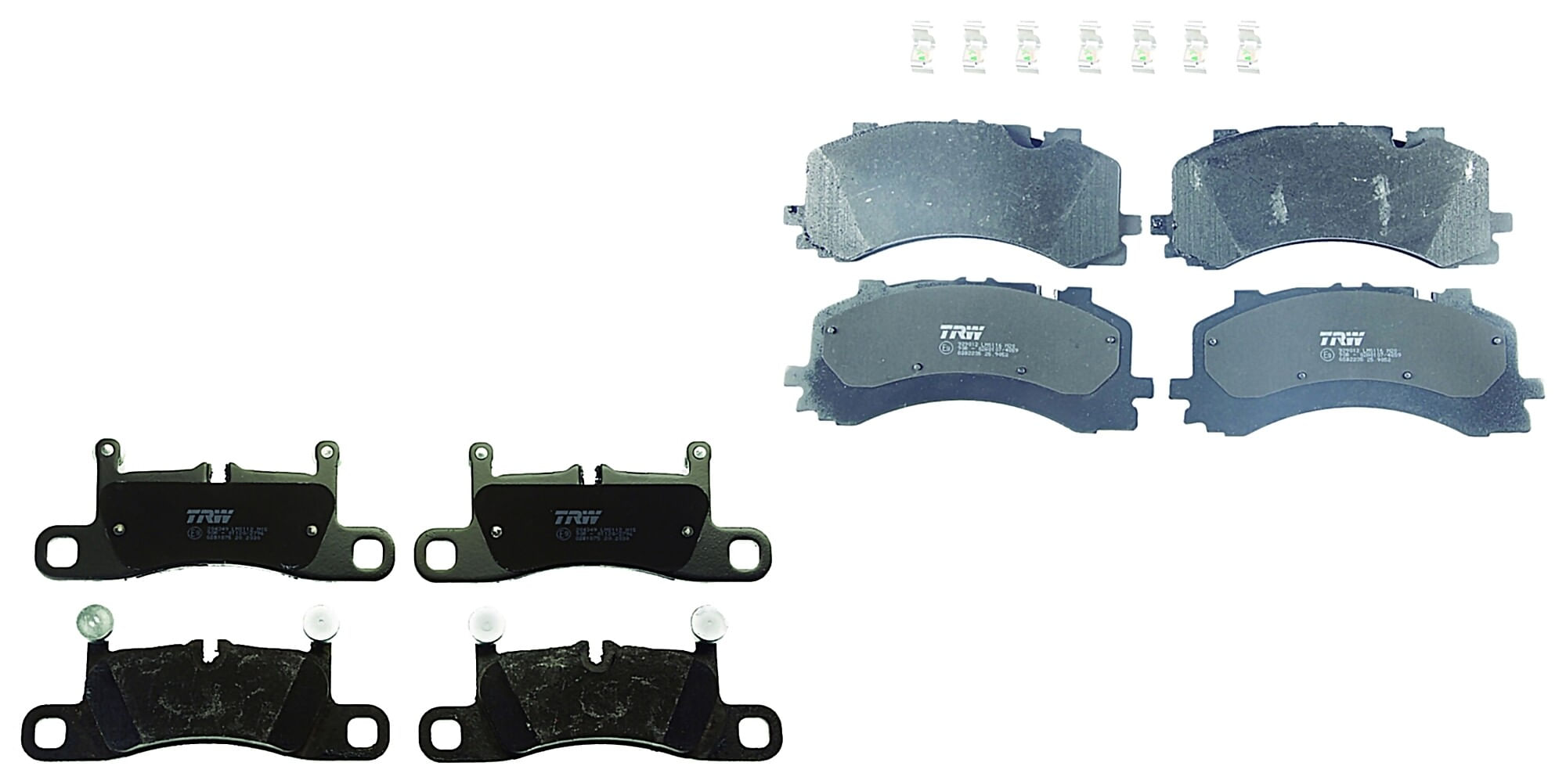 Kit De Balatas Bajos Metales Delanteras Y Traseras