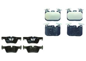 Kit De Balatas Bajos Metales Delanteras Y Traseras