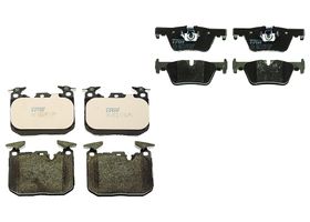Kit De Balatas Bajos Metales Delanteras Y Traseras