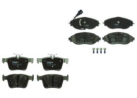 Kit De Balatas Bajos Metales Delanteras Y Traseras