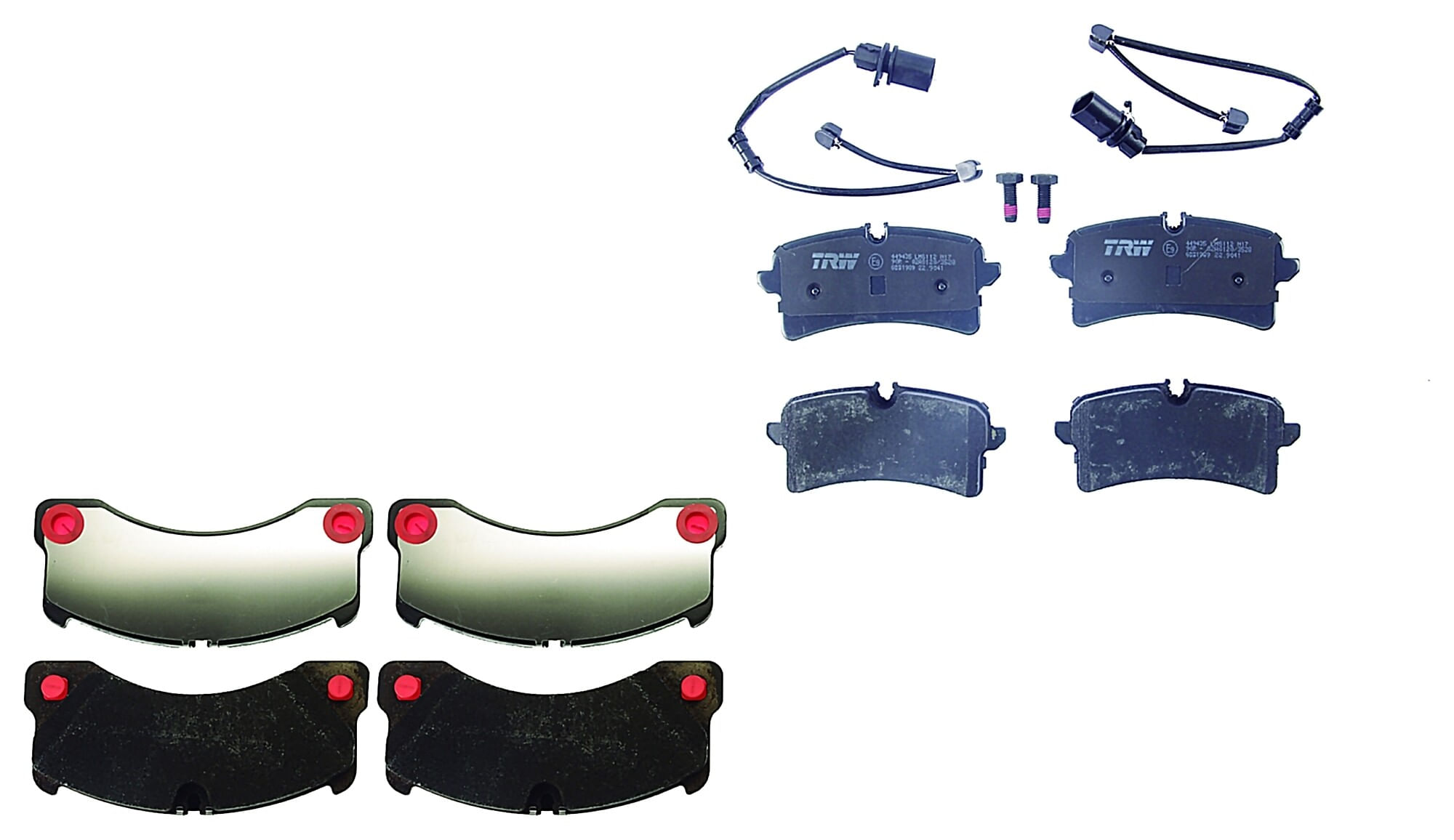 Kit De Balatas Bajos Metales Delanteras Y Traseras