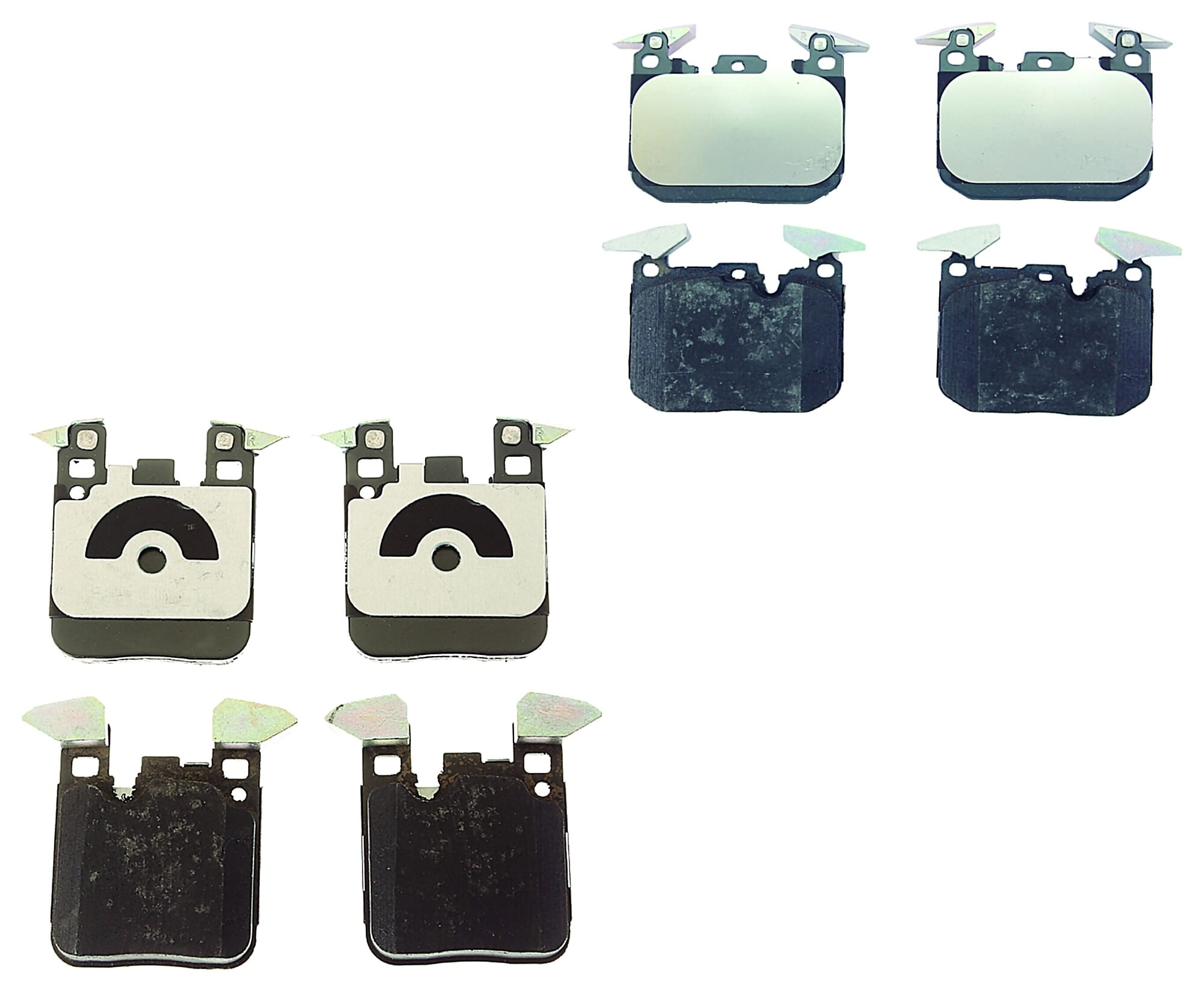 Kit De Balatas Bajos Metales Delanteras Y Traseras