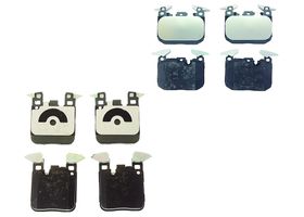 Kit De Balatas Bajos Metales Delanteras Y Traseras