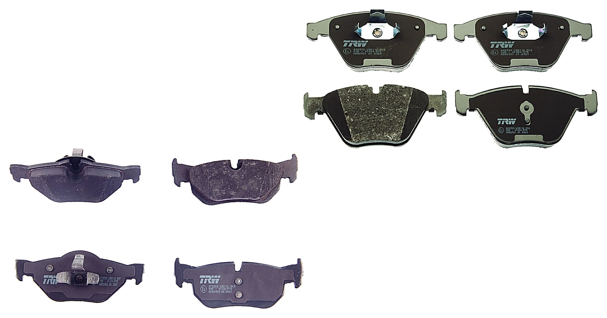 Kit De Balatas Bajos Metales Delanteras Y Traseras