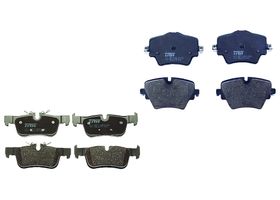 Kit De Balatas Bajos Metales Delanteras Y Traseras