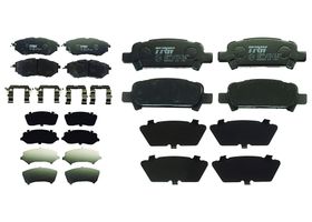 Kit De Balatas Bajos Metales Delanteras Y Traseras