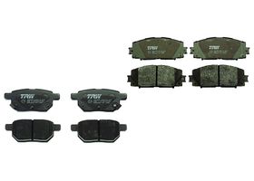 Kit De Balatas Bajos Metales Delanteras Y Traseras