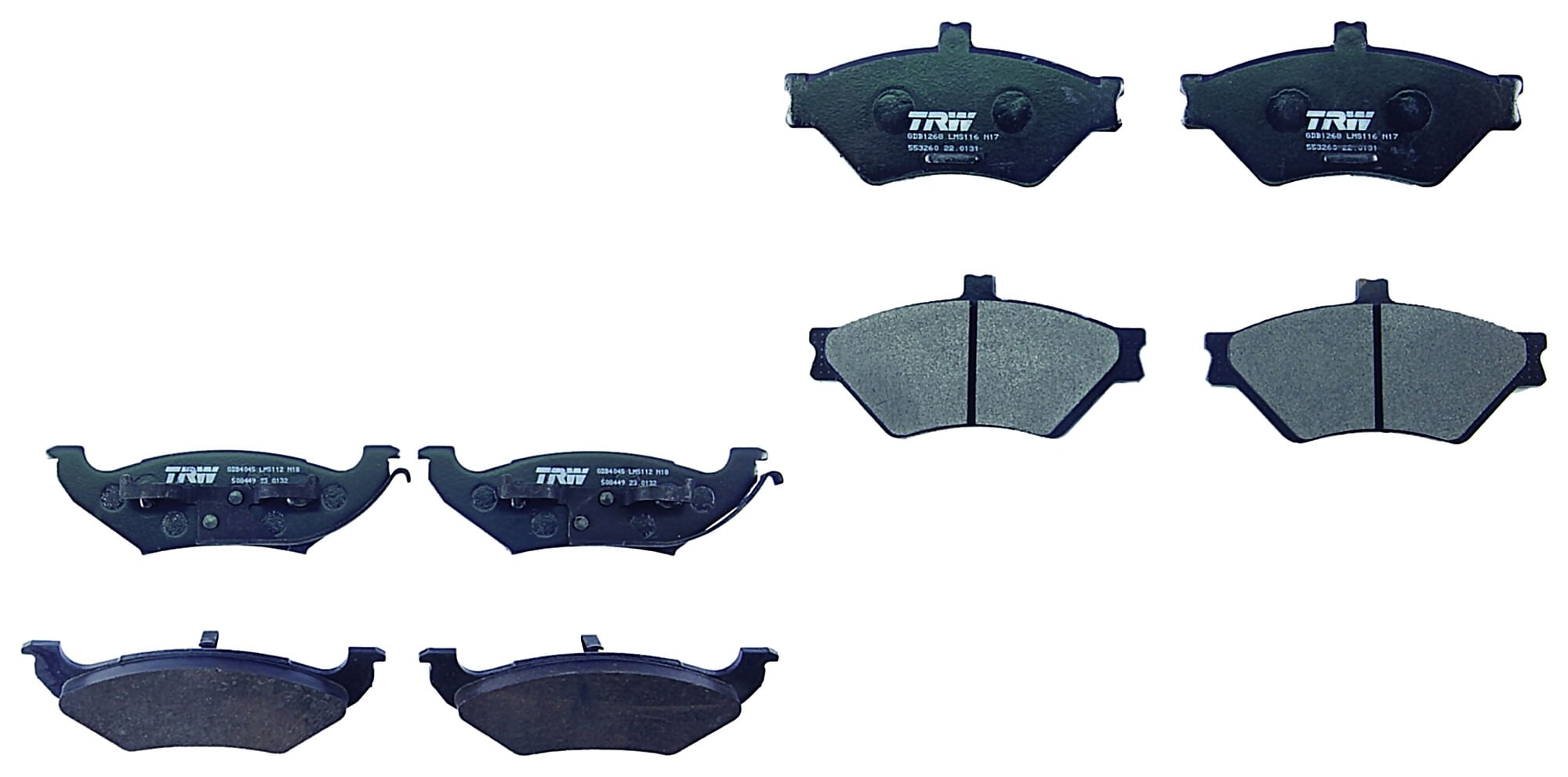 Kit De Balatas Bajos Metales Delanteras Y Traseras
