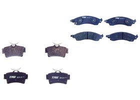 Kit De Balatas Bajos Metales Delanteras Y Traseras