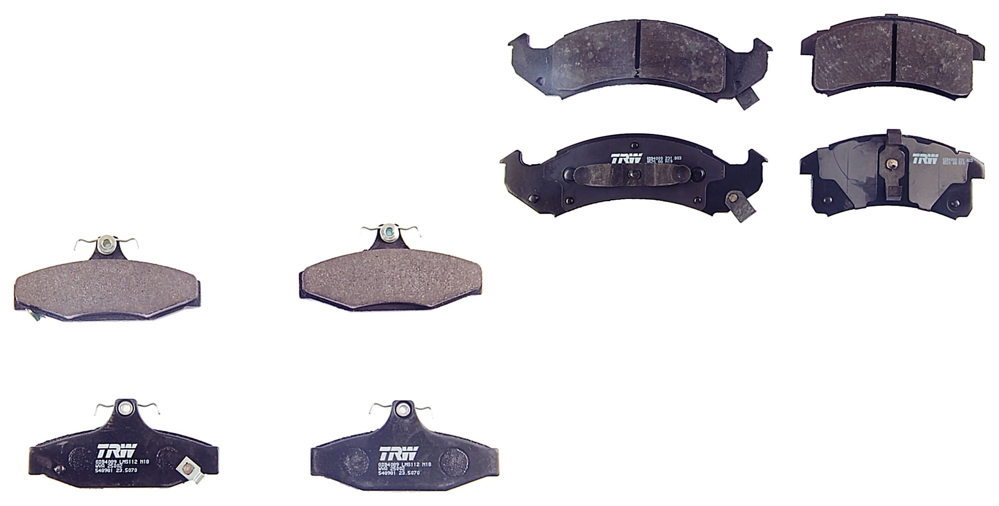 Kit De Balatas Bajos Metales Delanteras Y Traseras