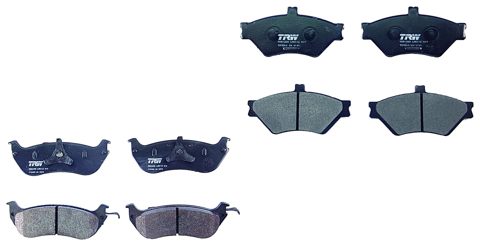 Kit De Balatas Bajos Metales Delanteras Y Traseras