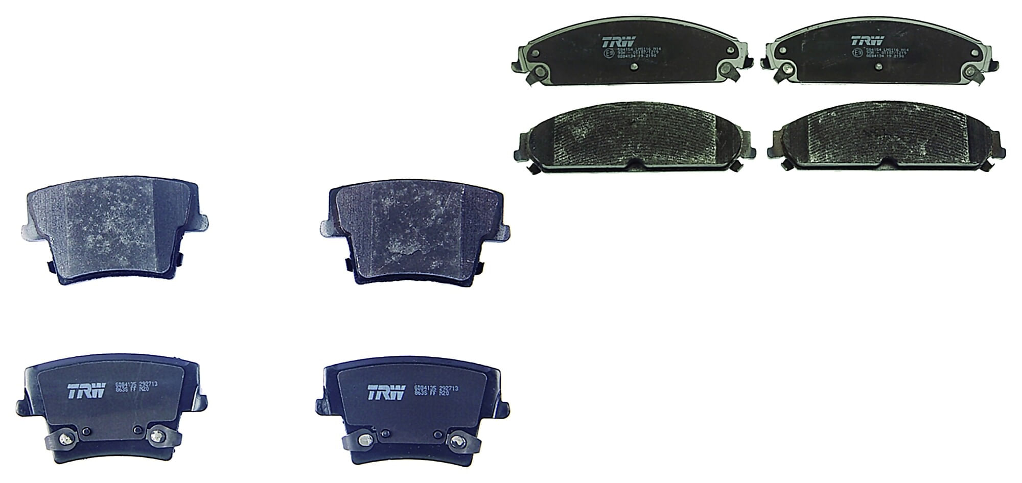 Kit De Balatas Bajos Metales Delanteras Y Traseras