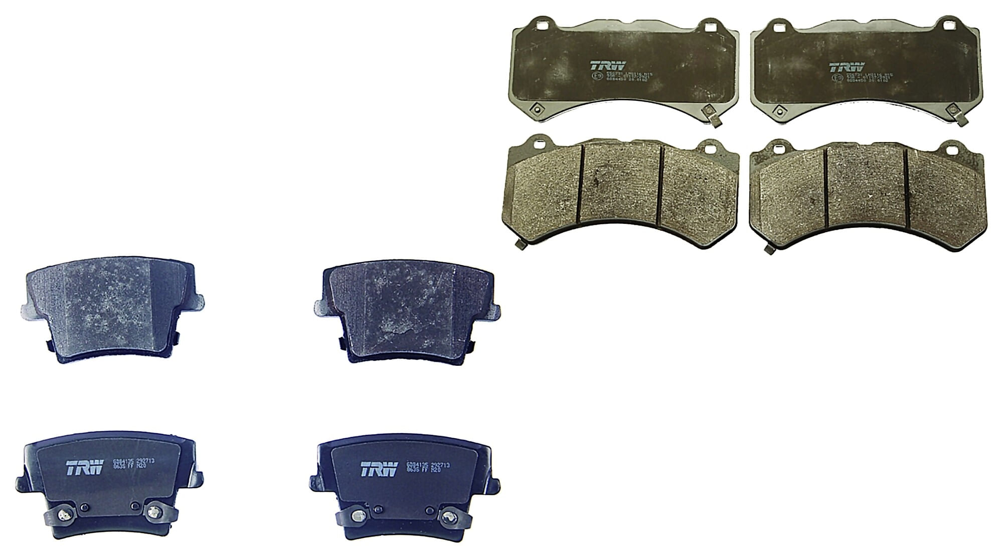 Kit De Balatas Bajos Metales Delanteras Y Traseras