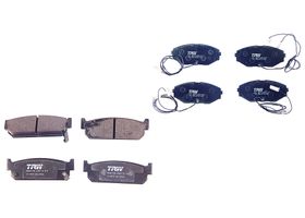Kit De Balatas Bajos Metales Delanteras Y Traseras