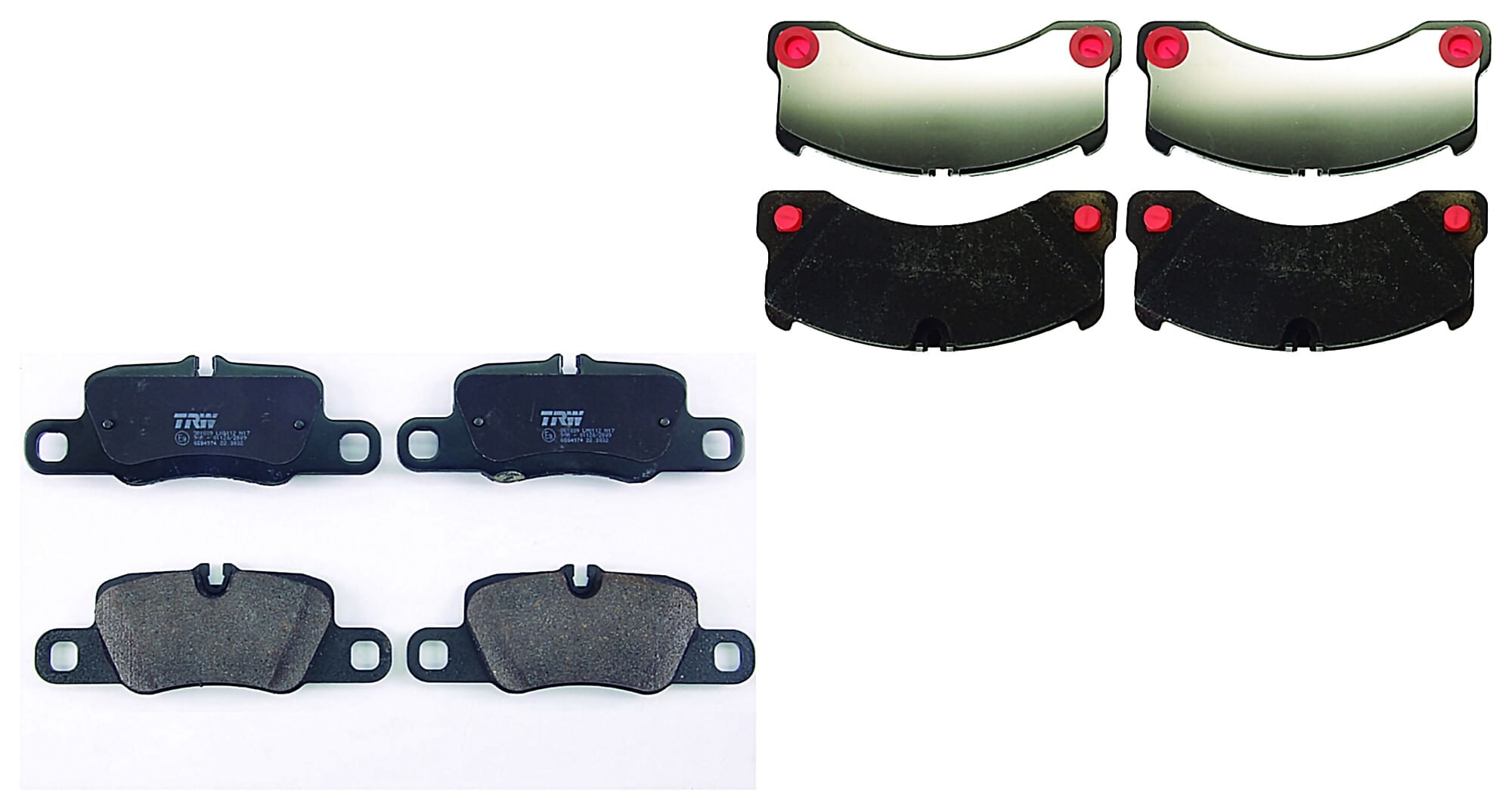 Kit De Balatas Bajos Metales Delanteras Y Traseras