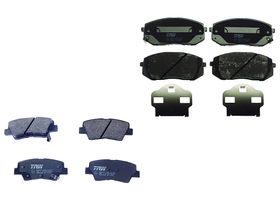 Kit De Balatas Bajos Metales Delanteras Y Traseras