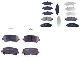 Kit De Balatas Bajos Metales Delanteras Y Traseras