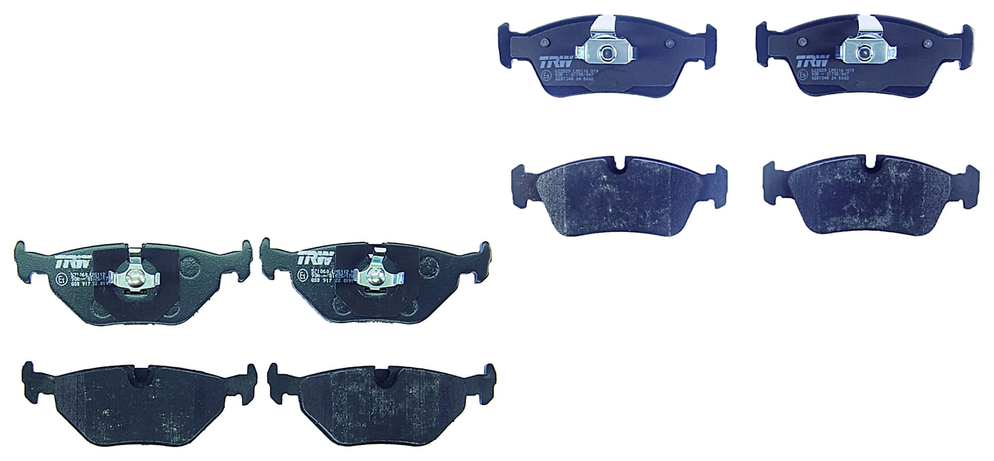 Kit De Balatas Bajos Metales Delanteras Y Traseras