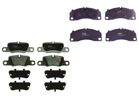 Kit De Balatas Bajos Metales Delanteras Y Traseras
