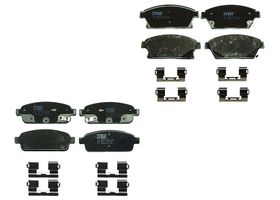 Kit De Balatas Bajos Metales Delanteras Y Traseras