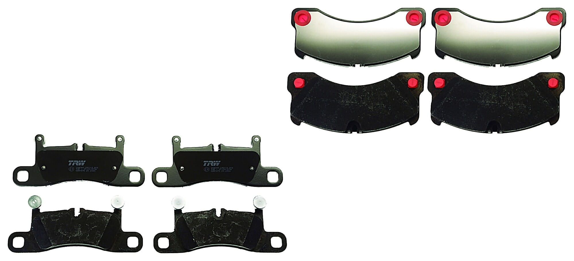 Kit De Balatas Bajos Metales Delanteras Y Traseras