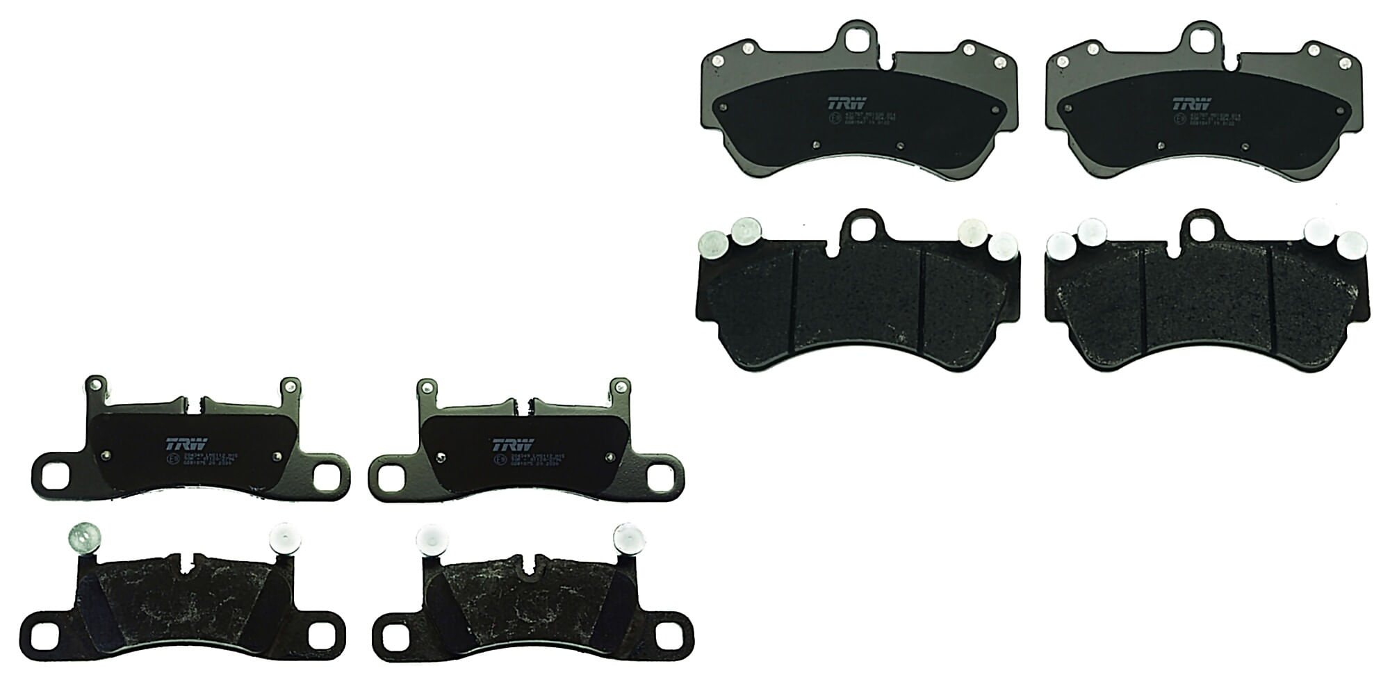 Kit De Balatas Bajos Metales Delanteras Y Traseras