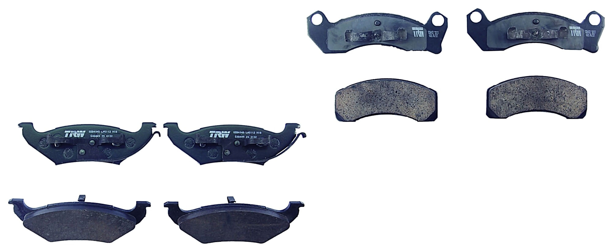 Kit De Balatas Bajos Metales Delanteras Y Traseras
