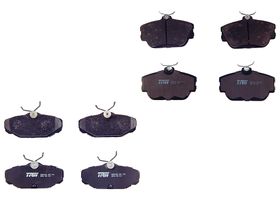 Kit De Balatas Bajos Metales Delanteras Y Traseras