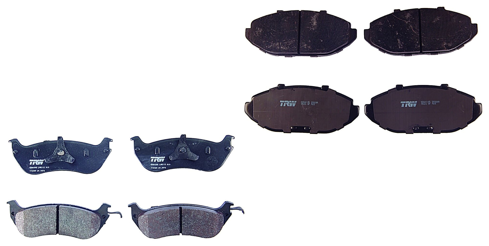 Kit De Balatas Bajos Metales Delanteras Y Traseras