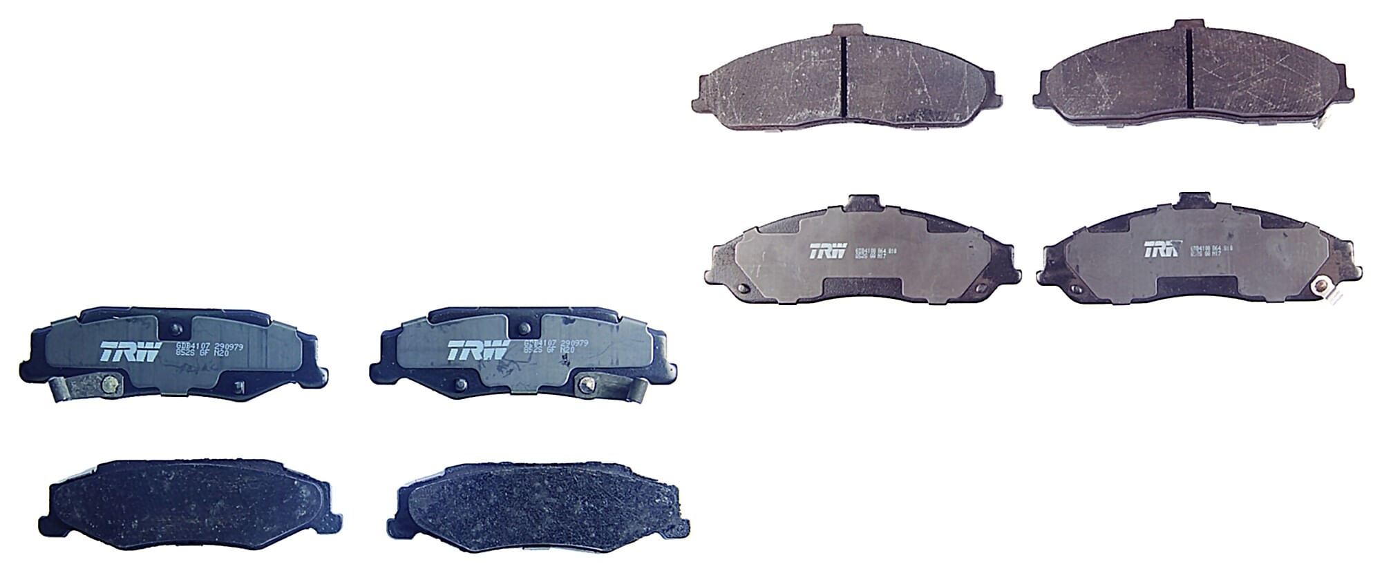 Kit De Balatas Bajos Metales Delanteras Y Traseras