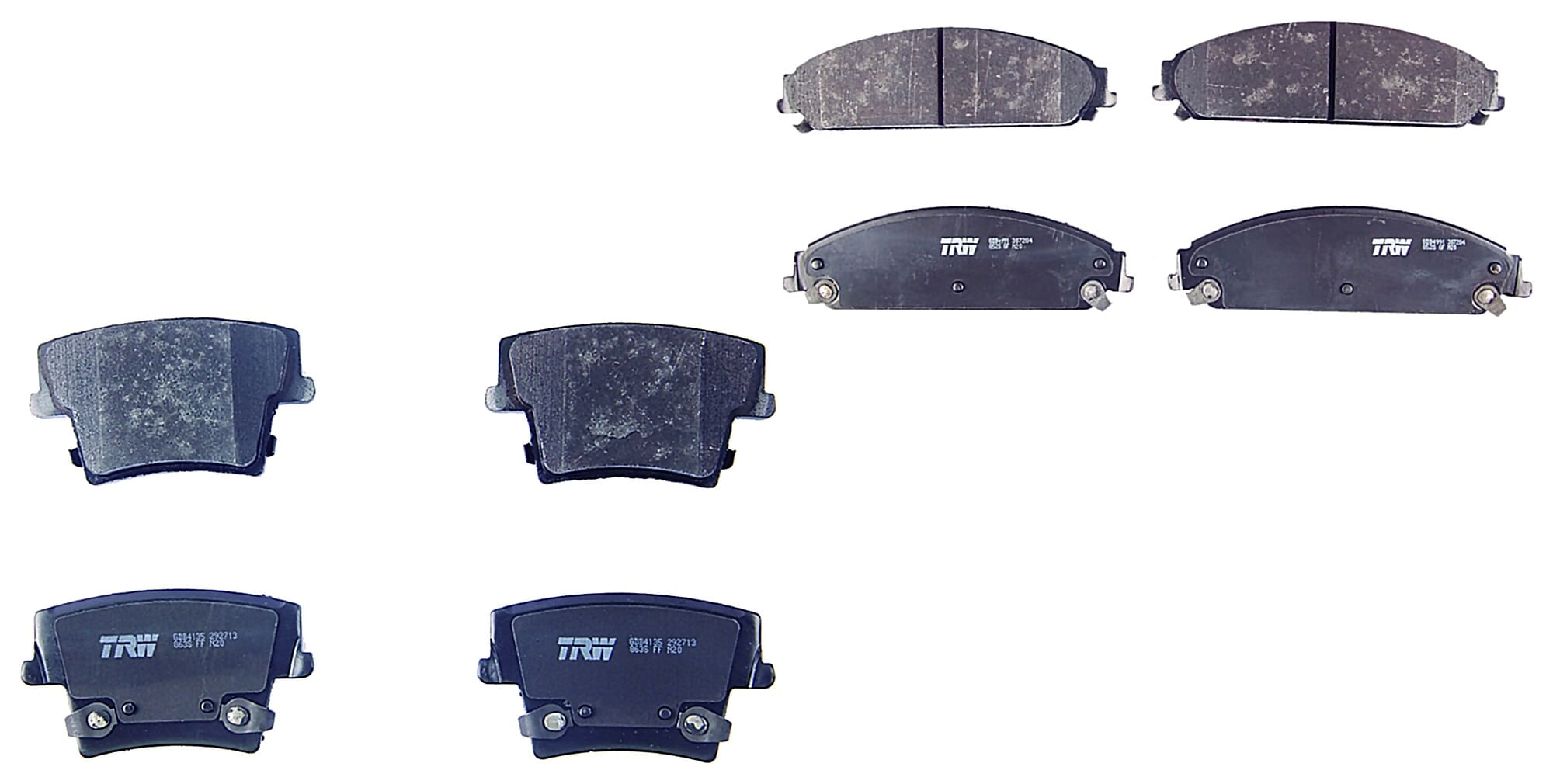 Kit De Balatas Bajos Metales Delanteras Y Traseras