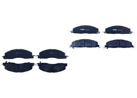 Kit De Balatas Bajos Metales Delanteras Y Traseras