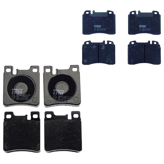 trw-kit-de-balatas-bajos-metales-delanteras-y-traseras-mercedes-benz-serie-sl-1996-1997-sl320-0